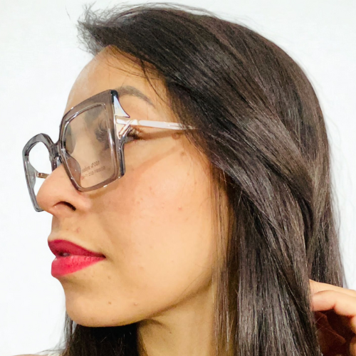 Óculos Bege - código 9097 - Imagem 4